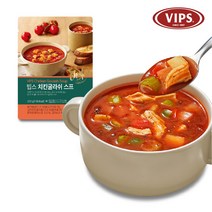 빕스 치킨굴라쉬 스프 200g, 5팩