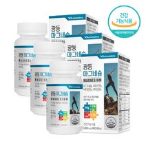 산화 마그네슘 비타민 B6 B1 B2 함유 MAGNESIUM, 3개, 90정