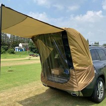 SUV 차박용 그늘막 트렁크 타프 스타렉스 어닝 당일치기캠핑, 필수선택, 블랙