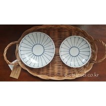 [카라멜샵] 재팬 데이지 플레이트(국화꽃잎 접시), 구성