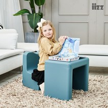 [이쯔] 포포 아기쇼파 / 유아 어린이 선물 책상 의자 소파, 색상선택:핫핑크