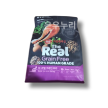 하림펫푸드 더리얼 그레인프리 크런치 시니어 고양이 사료, Salmon / 연어, 1.6kg, 4개