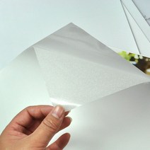 코팅기 가정용 사무용 A4 콜드 라미네이팅 필름 PVC 투명 수동 표본 식물 준비 스티커 50 매/팩