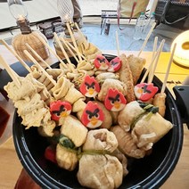 부산 깡통시장 수제 유부주머니 부산어묵탕 밀키트 2~3인분 (캠핑/피크닉 간편조리) 비프먹방, 유부주머니 어묵탕