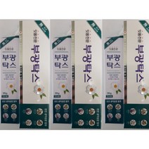 부광 부광탁스 치약 120g 3개입 7584EA, 1, 본상품선택
