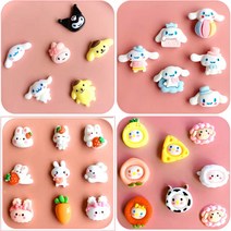 데코덴 파츠 20개 DIY 꾸미기 만들기 레진공예 핸드폰 케이스 캐릭터 미술 클래스 재료, 15번