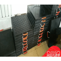 크레인 안전발판 아웃트리거 트럭 받침대 받침목, 600X600X60