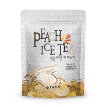 타코 복숭아맛아이스티 파우더 1kg