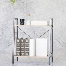 이케아 미니 선반 2단 화분 선반장 사다리 철제 diy 조립식 진열장 진열대 식물 선반 인테리어, 다크그레이 철제 레르베리