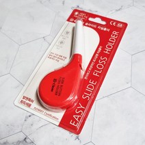 이크린 슬라이드 치실홀더 치실 40M 충치 구취 예방 잇몸건강 개선 치아 관리 구강 편리한 위생적인