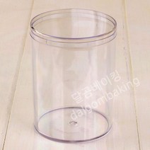 달곰베이킹 원형쿠키용기, 1개