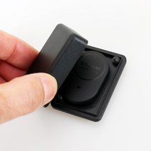 스마트태그 솔루엠태그 부착형 방수케이스 위치추적기악세사리 차량용 동전크기 양면테이프 부착 특수네오디움 자석장착