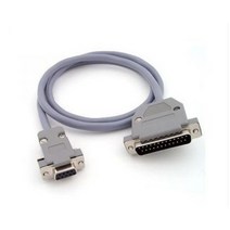 RS-232 시리얼 25핀(수)-9핀(암) 데이타 통신케이블 2M / CNC, 1개