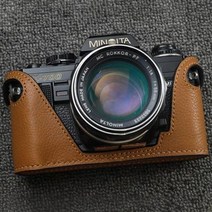 카메라 케이스 가죽 파우치 Funper 미놀타 X700 X300 XD7 XD5 XD11 가죽케이스 베이스 리얼 소가죽, 02 블랙(광면)