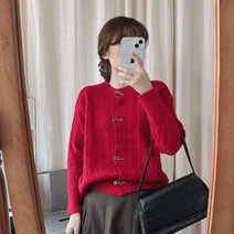 (클리어런스세일) 케이블 포그니 니트 가디건 (3color)