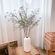 코로키아 조화 미니 그린잎 가지 그린, 2개