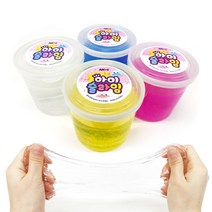 아모스 아이슬라임 600g 투명, 단품1개_