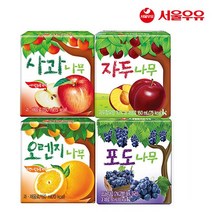 서울우유 사과나무 포도 오렌지 자두 150mlx24팩 아기주스, 24팩, 오렌지나무12팩+자두나무12팩, 150ml
