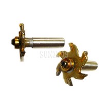 영재초경 루터날 베어링 홈파기날 3mm 유리사쿠리 슬롯캇타 루터비트, 1개