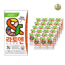 라이브잇 풀무원 라토앤 트로피칼 과일주스, 120ml, 216개