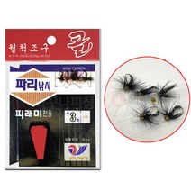 WB-26 민물 도깨비 피라미 피리 파리 낚시 채비 바늘 피리 피래미 채비