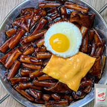 촬떠그 짜장 떡볶이 밀키트 2인분 (1봉), 매운맛 1봉