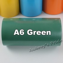 평판프레스 열전사30cm x 100cm (12 "x PVC 열전달 비닐 열 프레스 기계 커팅 플로터 커터 티셔츠 DIY, 06 Green A6