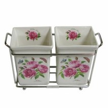 wowchoice 철기아트 수저통 수저꽂이 정리통 보관함 수저함 중 sym123##, 상세페이지 참조