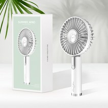 휴대용 선풍기 포터블 탁상용 미니 USB 충전미니 팬 3 속도 조절 팬 usb 324, 하얀, 협력사