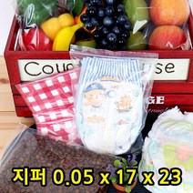 다포장 PE 지퍼백 17X23 투명지퍼백(0.05mm), 200장