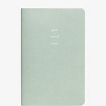 심플한 2023년 다이어리 플래너 05애플민트 스케줄 사무용 업무일지 M 중간 주간 위클리 136x210x18mm