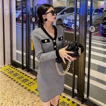 SEONGJINCHI 가을 니트 원피스 21909