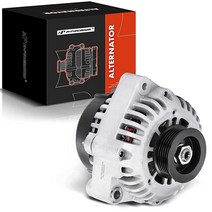 A-Premium 혼다 어코드 1998-2002 V6 3.0L 및 어큐라 CL 1997-1999 105A 12V 시계 방향 6그루브 풀리와 호환되는 교류 발전기 교체 # 10480