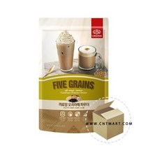 까로망 오곡라떼 파우더 500g 1박스-12개/호박/율무차
