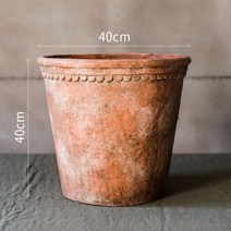 빈티지 대형 화분 분갈이 인테리어 시멘트 토분 진흙 장식품, 2XL