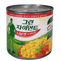그린자이언트 니블렛 스위트 콘 통조림, 340g, 3개