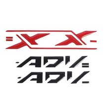 xadv750 adv125 바이크튜닝용품혼다 XADV x adv-750 x-adv 750 3M 반사 로고 사이드 패널 컬러 스티커 오토, 01 1