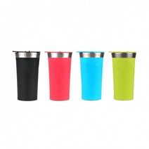 라임슬림 스텐 350ml 개업답례품 주문제작텀블러, 그린