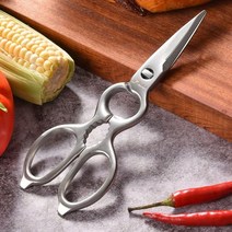 공장 도매 다기능 모든 강철 가위 가정용 강한 닭 뼈 죽일 물고기 주방 Ind, GourdScissors