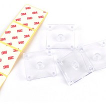 고정 판 인테리어 타공판 페그보드 브라켓 타공보드 타공판넬 부자재 부착식 4P, 4개