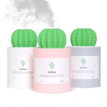 선인장 USB 미니 가습기 책상위 화분가습기 코튼필터 1098414, 상세페이지 참조