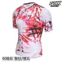 폭스레이싱 폭스레이싱 자전거의류 이태리원단/밴드 자전거 숏저지 레가시 SJER-166R, PinkRed-S