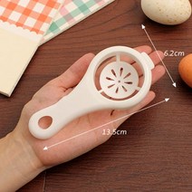 계란 흰자 분리기 귀여운 치킨 세라믹 계란 노른자 단백질 분리기 계란 필터 주방 도구 베이킹 액세서리 계란 홀더, 1개