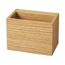 무인양품 MUJI 목제 벽걸이 가구 포켓, 내추럴