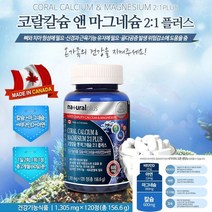 네츄럴플러스 코랄칼슘 앤 마그네슘 2:1 플러스 마그네슘칼슘영양제 마그네슘칼슘 칼슘마그네슘비타민D추천