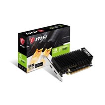 MSI 그래픽 카드 NVIDIA GEFORCE GT 1030 2GHD4 LPOC - 블랙