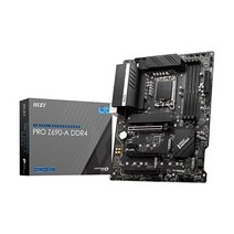 MSI PRO Z690-A DDR4 ProSeries Motherboard ATX 12th Gen Intel Core LGA 1700 Socket PCIe 4 CFX M.2 Slo
