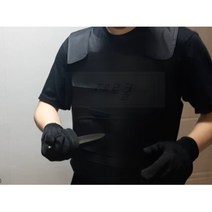 (방검복+방검장갑 세트)호신용품 방검복 방검조끼 경찰 방호 경호장비 안전복 방범조끼, 방검복+방검장갑