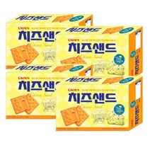 크라운 치즈샌드, 240g, 4개