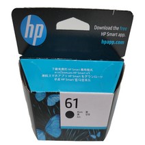 HP 정품잉크 Deskjet 1050 검정 (NO.61), 1개